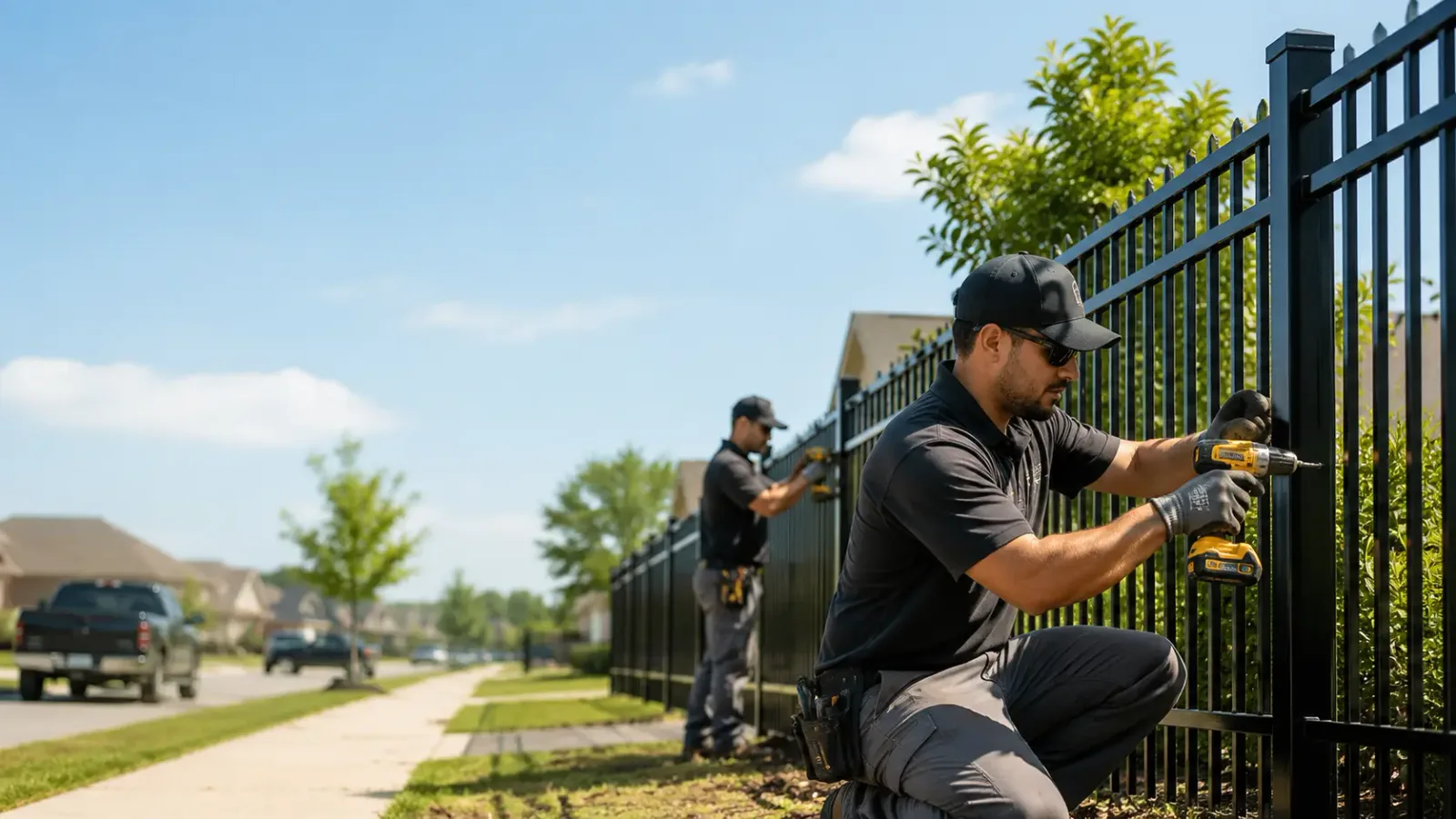 Metal Fence Installation in Sutherland, VA